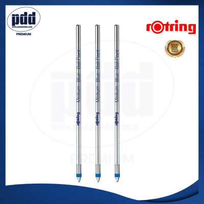 3 ชิ้น ไส้ปากกาลูกลื่น รอตติ้ง D1 มัลติเพ็น ขนาด 0.7 mm. - 3 Pcs. ไส้ปากกา Rotring D1 Multipen Ballpoint Refill 0.7 mm. Black , Blue , Red