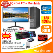 Bộ case máy tính HP CPU Dual Core E5xxx DEL Core i7-3770 Ram 4GB HDD 250GB