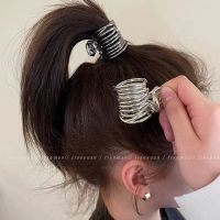 Trendy Hairpin Claw Clip For Girls Stylish Hair Claw Clip For Fixed Hair Metal Hairpin Hair Claw For Girls Fashion Hair Accessories For Women Luxurious Headwear With Jewelry Elements