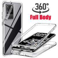 360 Full Body Case for Samsung Galaxy S22 S21 Ultra S20 FE S10 5G Lite S9 S8 Plus Note 20 Note 10 Note 9 Clear Shockproof Cover