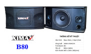 Loa treo karaoke bass 25 XIMAX A450C
