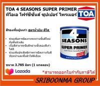 TOA 4 SEASONS | ทีโอเอ โฟร์ซีซั่นส์ | สีรองพื้นปูน ทับสีเก่า สูตรน้ำมัน สีใส | ขนาด 3.785 ลิตร ( 1 แกลลอน)