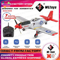 Imagine Wltoys Xk A280 Rc เครื่องบินจำลองการ P51เครื่องบินรบ2.4กรัมเครื่องบินโหมด3d6g พร้อมเครื่องบินของเล่นไฟฉาย Led สำหรับเด็ก【cod】