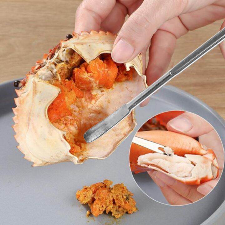 lobster-crackers-and-picks-set-crab-leg-cracker-tools-stainless-steel-seafood-crackers-and-forks-nut-cracker-14-pcs