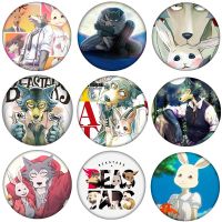 Free Shipping Anime Pin BEASTARS Legoshi  Figure Cosplay Badge Backpack Icon Button Cartoon Brooch Accessories Gifts Fashion Brooches Pins