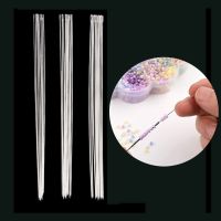 【CC】 25Pcs Bead Beading Needles Threading String Cord Jewelry Tambour/Jewelry Necklace Making Tools Pins