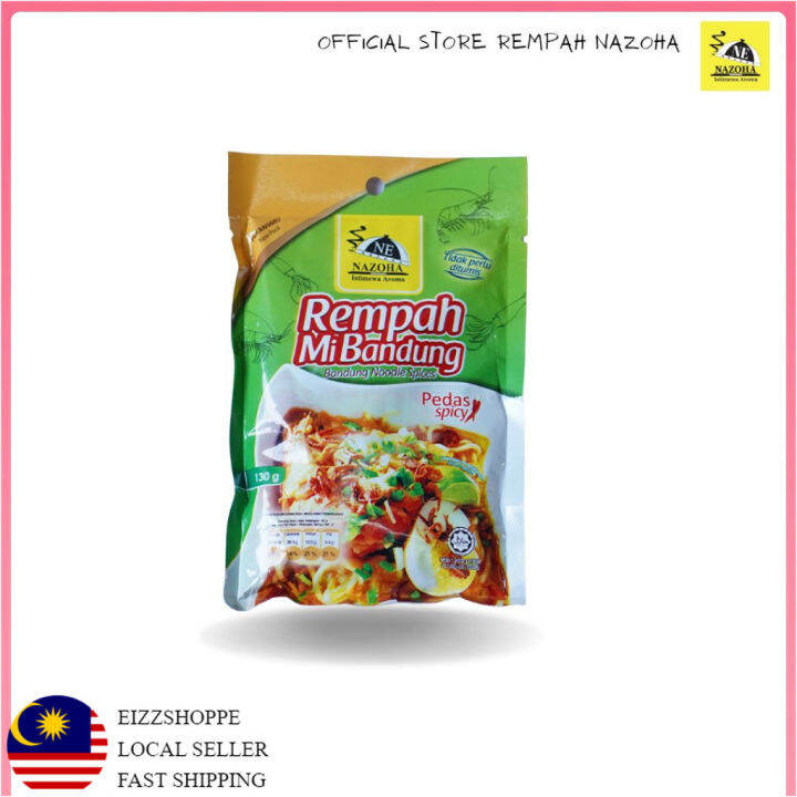 PES Rempah Mee Bandung Nazoha Pedas | Lazada