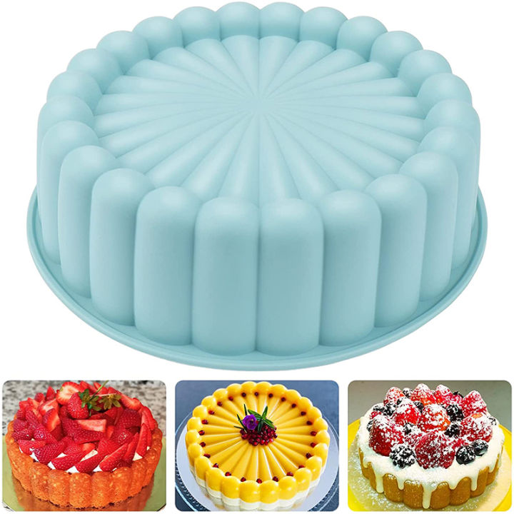 silicone-baking-tray-organizer-flan-mold-storage-rack-round-cake-mold-silicone-storage-tray-flan-mold-tray