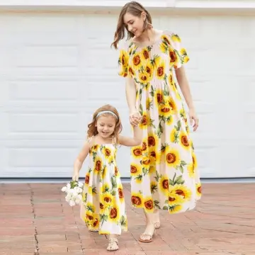 Mother daughter 2024 terno dress