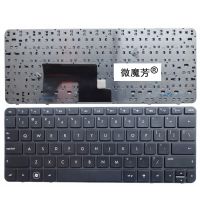 US Black New English Replace laptop keyboard FOR HP FOR mini 210-2000 FOR Mini 110-3748tu 3751 HSTNN-F05C