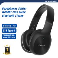 EDIFIER W800BT Plus (BLACK) Bluetooth Stereo Headphones รับประกัน 1 ปี โดย Devas IPASON