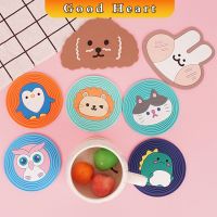 ที่รองแก้ว PVC ลายการ์ตูน วัสดุกันลื่น ​ล้างได้ ทนความร้อน Cartoon PVC Coaster