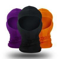 hotx 【cw】 Elastic Scuba Diving Hooded Hat Men Cap Underwater Snorkelling Face Anti-UV Swim Facekini