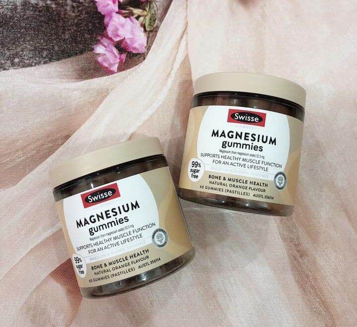 Swisse Magnesium Gummies hộp 60 Viên - Kẹo dẻo tăng cơ | Lazada.vn