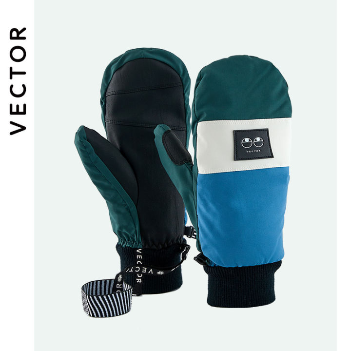 vector-women-professional-ski-gloves-ultralight-30-degree-thicken-warm-winter-fleece-mitten-gloves-waterproof-snowboard-gloves