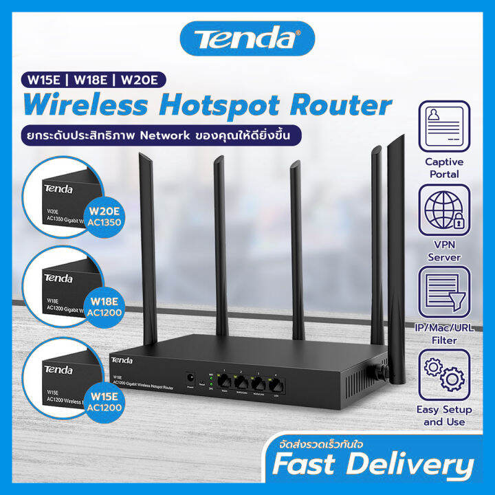 Tenda W E W E W E Wireless Hotspot Router Wifi Router G