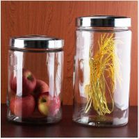 [COD] Large-capacity glass sealed jar Chinese herbal medicine sea cucumber wide-mouthed tangerine peel green orange dry goods storage bottle