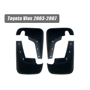 Modified Car Fenders 4PCS Car Wheel Mudguard Mudflaps Accessories For