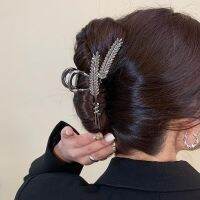 Fashion Diamond for Bridal Hair Accessories Metal ears of wheat Hair Clips for Women