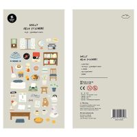 【YF】❀☋❁  Korean Import Original Suatelier Grandapas Room Paper Stickers Scrapbooking Diy Stationery Sticker Supply