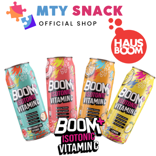 [MTY] HausBoom Boom+ Isotonic Drinks 325ml Lazada