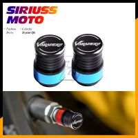 ♞❆☢ Motorcycle Accessories Wheel Valve Stem Cap Set Case for Honda XL125 XL1000 Varadero Rim