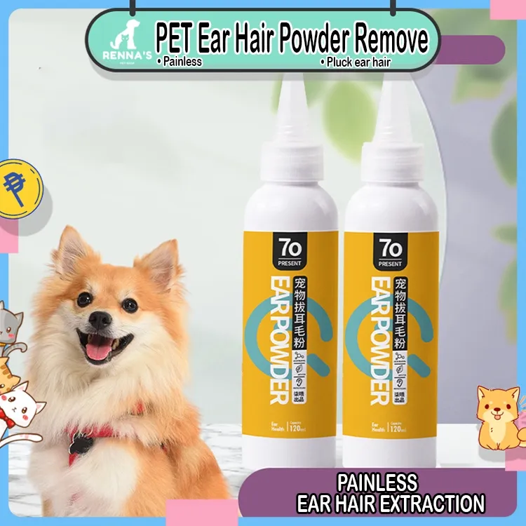 Powder to remove hot sale dog ear hair