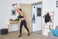 At-Home Weight Training Pulley with Net