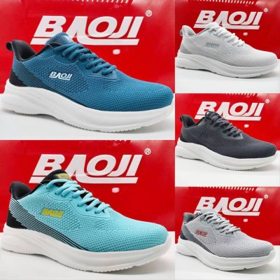 [New 01/2023] BAOJI บาโอจิ แท้100% รองเท้าผ้าใบผู้ชาย bjm762