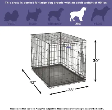 42 inch dog outlet crate dimensions