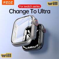 Willbetter เหมาะสำหรับ A-Pp-Le Watch เคสหน้าจอฟิล์มกันรอย HD นาฬิกาผู้ชายเคส