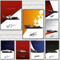 F1 Champion Team Canvas Art - Formula Car Model Posters &amp; Prints For Home Decor, Room Wall Art, Fans Collection