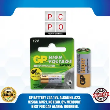GP Batterie Super Alkaline 23A 12V 3LR50 V23GA MN21 23AE A23S