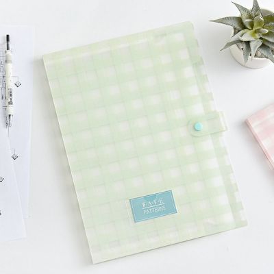 【hot】 with Closure for Paper Expanding File Folders Document Organizer Test Holder