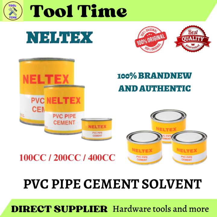 PVC PIPE CEMENT SOLVENT 400CC 200CC 100CC Lazada PH