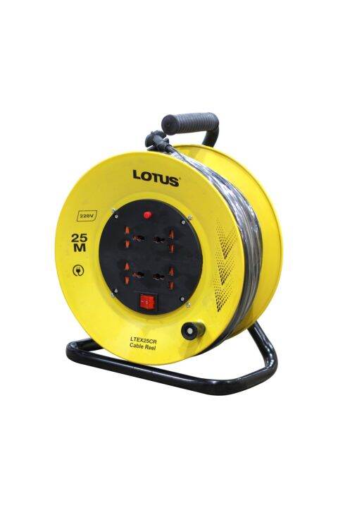 LOTUS Cable Reel Extension Wheel Outlet AWG 16 25M LTEX25CR | Lazada PH