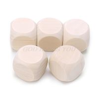 【LZ】 5 pçs 20mm 25mm 30mm dados de madeira em branco impressão do miúdo gravura graffiti brinquedos diy família festa jogos transporte da gota