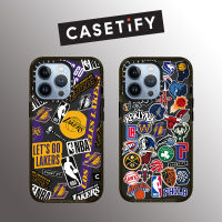 Drop proof CASETIFY phone case for iPhone 15 15pro 15promax 14 14pro 14promax 13 13pro 13promax soft case NBA Lakers for 12 12pro 12promax iPhone 11 7+ XR xsmax case high-quality