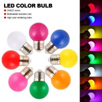 E27 Colorful LED Bulb 3W Energy Saving Bulb 110V 220V Holiday Christmas Decoration Bulb Stage Show Bulb Home Decoration Lighting