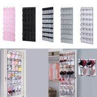 28 Grids Large Mesh Cloth Box Storage Hanging Bag Wall-mounted Sundries Organizer Holder Behind Door Shoes Slippers Storage Bag