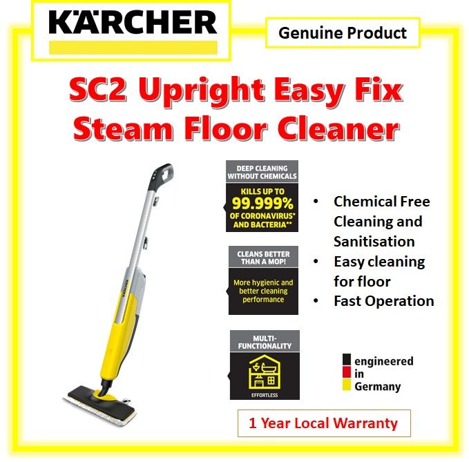 Karcher SC2 Steam mop Upright Steam Cleaner for floor and 220v 240 volt