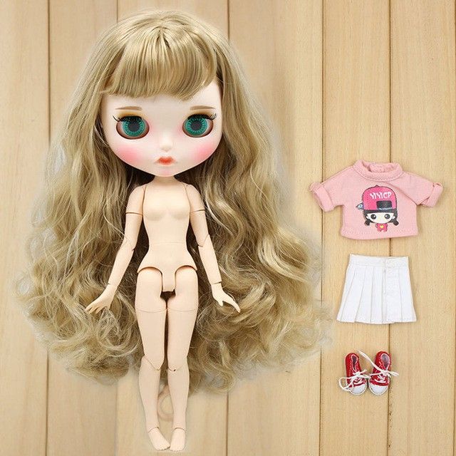 blyth-doll-joint-body-clothes-plus-shoes-1-6-bjd-icy-pullip-azone-ตุ๊กตาบลายธ์