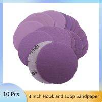 Sandpaper Disc 3 inch Polishing Wheel Hook and Loop Woodworking Accessories for Rotary Grinding Tools Sander Tool Sanding Pape