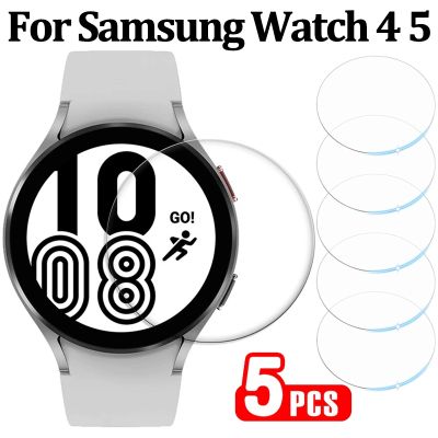 For Samsung Galaxy Watch 5 4 3 40/44MM Tempered Glass Screen Protector for Samsung Watch 41/42/45/46mm 9H Protective Film