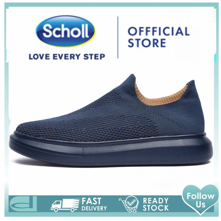 สกอล์-scholl-รองเท้าสกอลล์-scholl-รองเท้า-scholl-รองเท้าแตะแฟชั่นครึ่งเพนนี-ผู้ชายloafersสบายรองเท้าเปิดส้นรองเท้ากีฬาผู้ชายรองเท้าน้ำหนักเบารองเท้าผ้าใบผู้ชายรองเท้าผ้าใบระบายอากาศผู้ชาย-รองเท้าผู้ชา