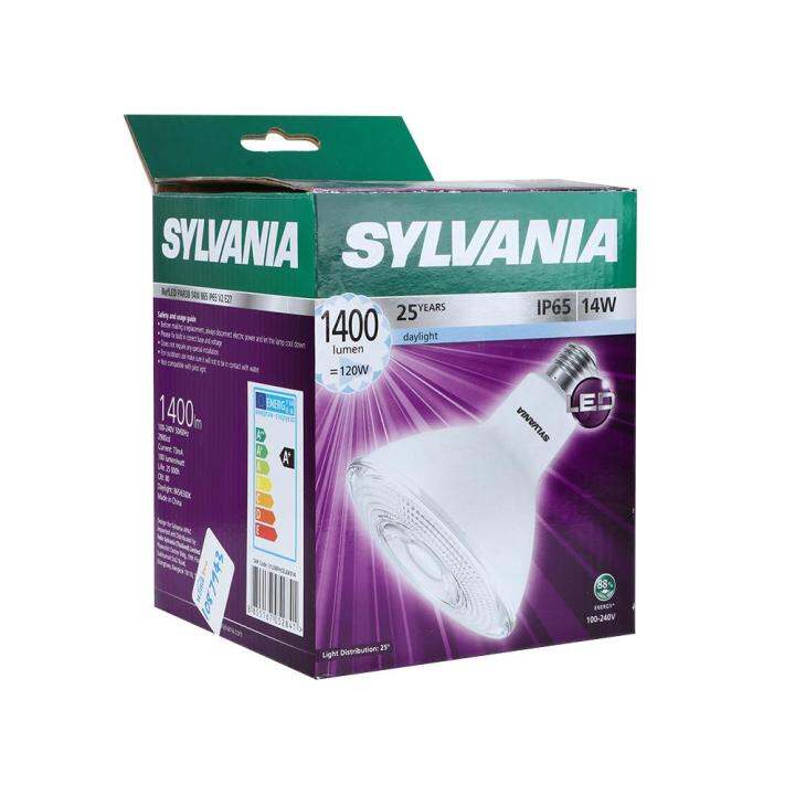 หลอด-led-sylvania-par38-14-วัตต์-ip65-v2-daylight-e27-สีขาว-ส่งเร็วส่งไว-มีเก็บเงินปลายทาง