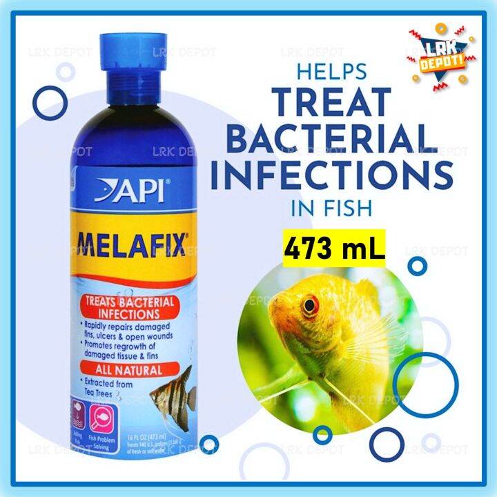 API MELAFIX Freshwater Aquarium Remedy (473 mL) Treats Fish Bacterial