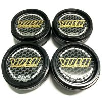 Style car 4pc 61mm/58mm  Volk rays center caps  For Ce28/Te37/Re30 sport rim wheels