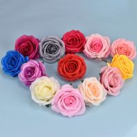 【DT】 hot  10Pcs Simulation Rose Head Silk Flower Wall Wedding Flower Arrangement Wedding Arch Decor Artificial Wreath Photography Props