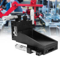 XYZ Linear Stage SEMXYZL80-AS 80×80 มม ตารางการเคลื่อนที่เชิงเส้นแบบแมนนวลความแม่นยำสูง Linear Fine Tuning Motion Stage